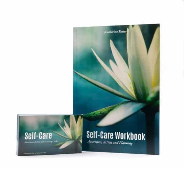 Self Care Book and Self Care Card Set Katherine Foster