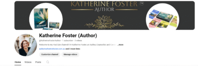 Katherine Foster (Author) Youtube Channel